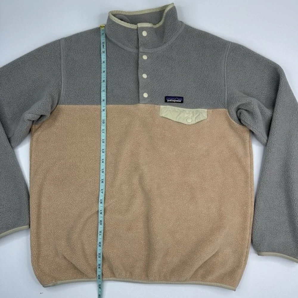 Patagonia Women's Rosewater Lightweight Synchilla Snap-T Pullover L/C44.25‎ - Picture 13 of 16